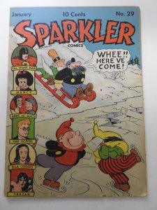 Sparkler Comics #29 (1944) Beautiful VG+ Condition!!
