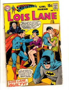 Superman's Pal Lois Lane # 99 VG DC Silver Age Comic Book Batman Flash Atom JL11