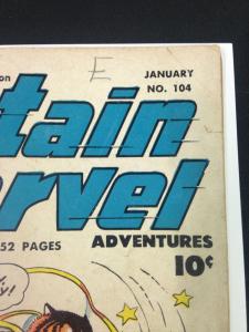 Captain Marvel 104 Golden Age Fawcett VG-/VG