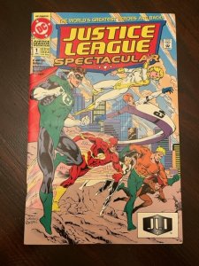 Justice League Spectacular #1 Direct - Justice League Europe Variant (1992)