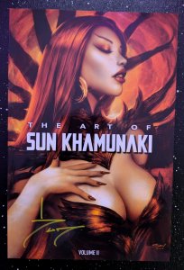 SIGNED The Art of Sun Khamunaki – Volume 2 || Gold Trade Dress Variant || LTD 55