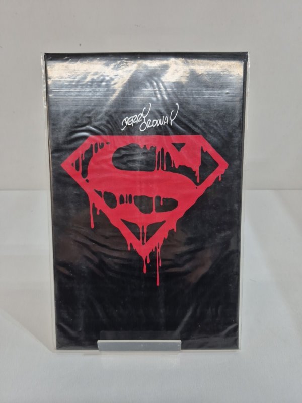 Superman Poly-Bag Superman #75 Signed Jerry Ordway With COA - DC Comics 1993