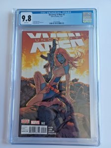 Uncanny X-Men #2 - Mystique - 2016 - CGC 9.8