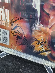 Sabretooth #4 - Death of Birdy / Signed Mark Texeira - CBCS 8.0 - 1993