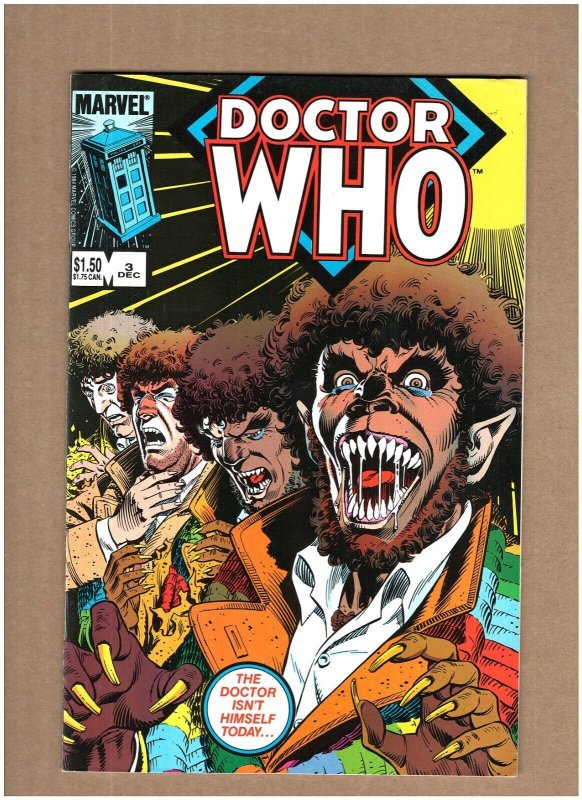 Doctor Who #3 Marvel Comics 1984 Dave Gibbons VF+ 8.5