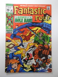 Fantastic Four #89 (1969) VG/FN Condition! ink on 1st page