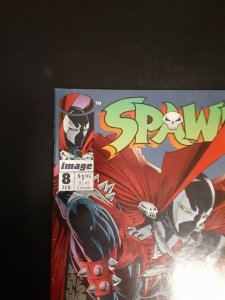 SPAWN #8 (FEB 1993) STORY BY ALAN MOORE, ART BY TODD MCFARLANE 1ST VINDICATOR