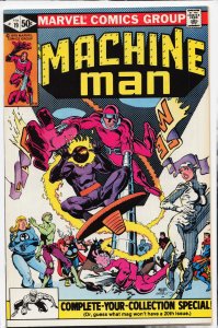 Machine Man #19 (1981) Machine Man [Key Issue]