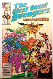 West Coast Avengers #4 CPV Newsstand Edition (1986)