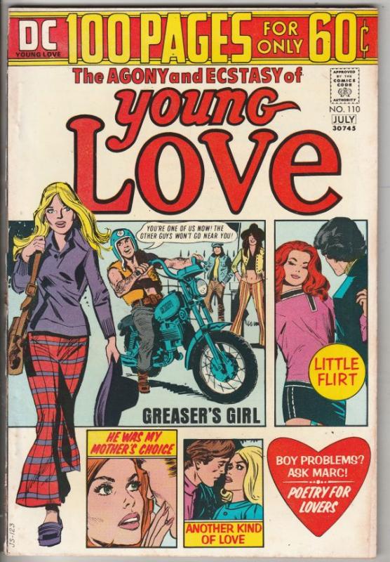 Young Love #110 (Jul-74) FN/VF+ Mid-High-Grade 