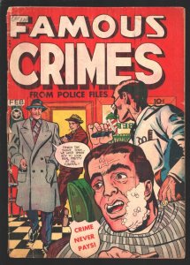 Famous Crimes #6  1948 - Fox  -G/VG - Comic Book