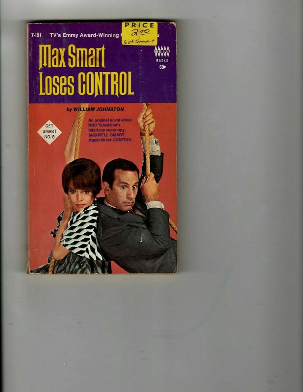 3 Books Max Smart Loses Control Tasker Martin The Smell of Trouble Mystery JK33