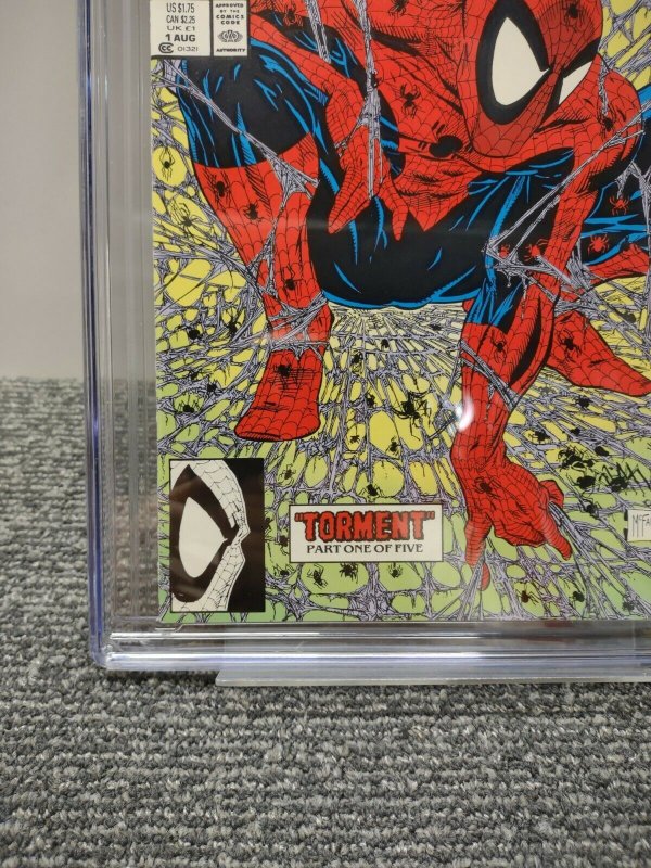 Spider-Man #1 CGC 9.4 White Pages! Marvel 1990; Todd McFarlane Cover; ? MCU 