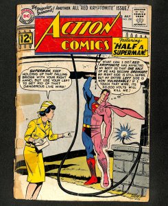 Action Comics #290 Half a Superman! Curt Swan Cover Art!