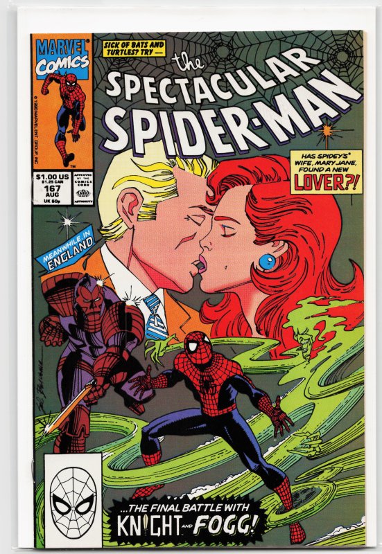 The Spectacular Spider-Man #167 (1990) Spider-Man