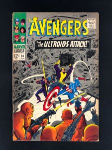 The Avengers #36 (1967) Black Widow Appearance