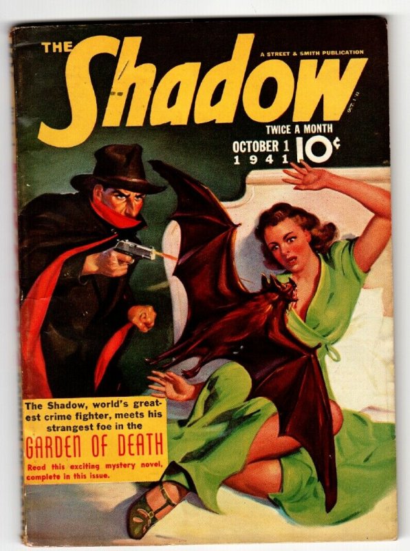 SHADOW 1941 Oct 1- STREET AND SMITH-Pulp Magazine