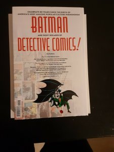 Detective : 80 Years of Batman Hardcover 1st Print Cover by Jim Lee.