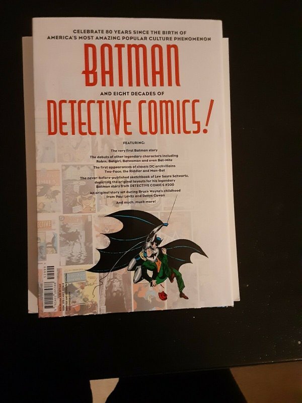 Detective : 80 Years of Batman Hardcover 1st Print Cover by Jim Lee.