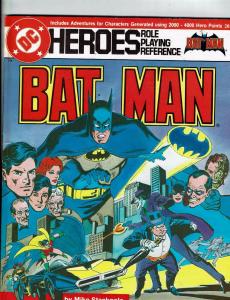 DC Heroes Role Playing Reference Batman Mike Stackpole Mayfair Games 1986 J146