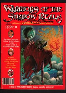WARRIORS OF THE SHADOW REALM Magazine #12 1979 (5.5) - SIGNED BY RUDY NEBRES