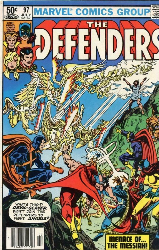 DEFENDERS #97, VF/NM, Dr Strange, Valkyrie, Slayer,1972 1981, Son of Satan, upc