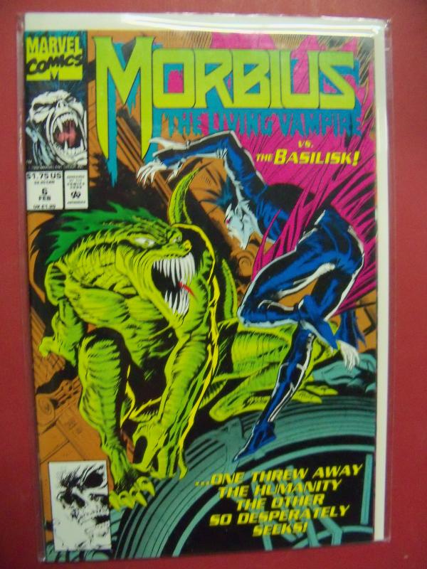 MORBIUS THE LIVING VAMPIRE #6 (9.0 to 9.4 or better)  MARVEL COMICS