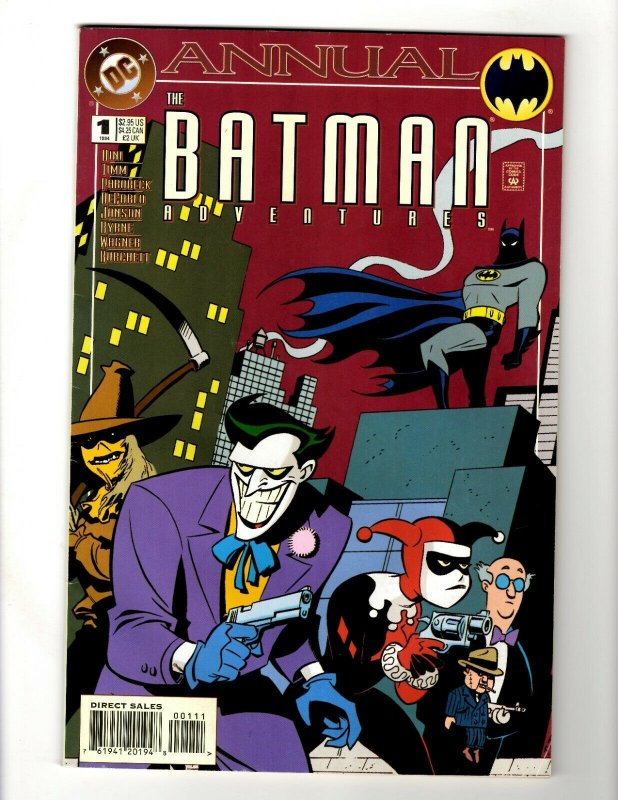 Batman Adventures Annual #1 ORIGINAL Vintage 1993 DC Comics 3rd Harley Quinn 