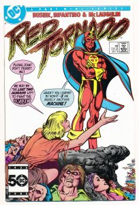Red Tornado (1985) #1-4 VF Complete series