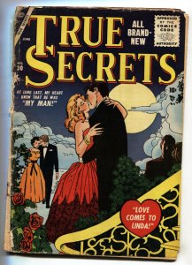True Secrets #30  1955 - Atlas  -FR/G - Comic Book