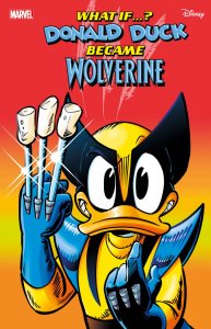 WHAT IF...? DONALD DUCK BECAME WOLVERINE #1 CVR A-D SET OF 4 (PRESALE 7/31)