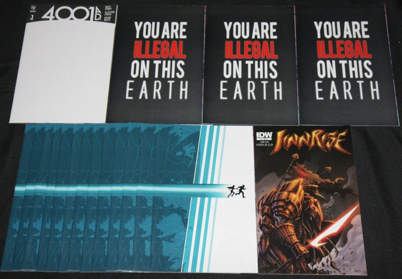 Modern INDEPENDENT VARIANT TITLES 77pc High Grade Comic Lot VF-NM Dr Who, Dredd