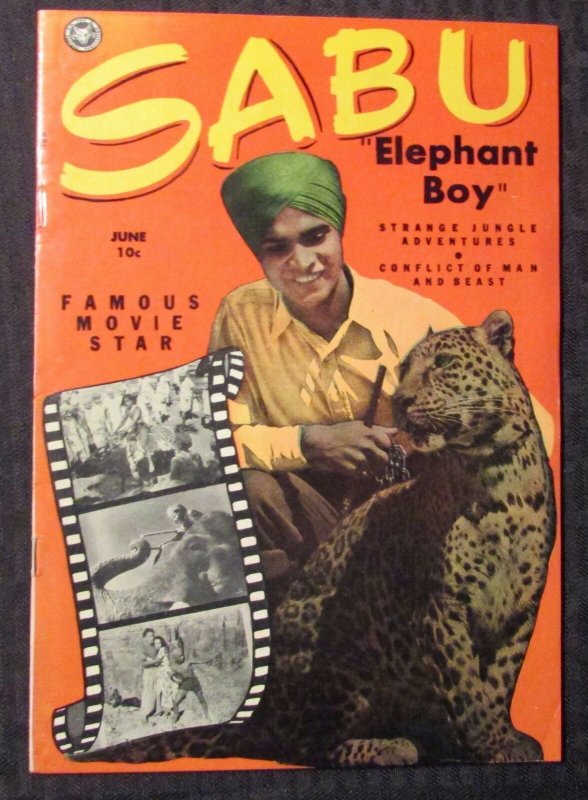 1950 SABU, ELEPHANT BOY #1 #30 FN+ 6.5 Wally Wood Art - Fox Feature Syndicate