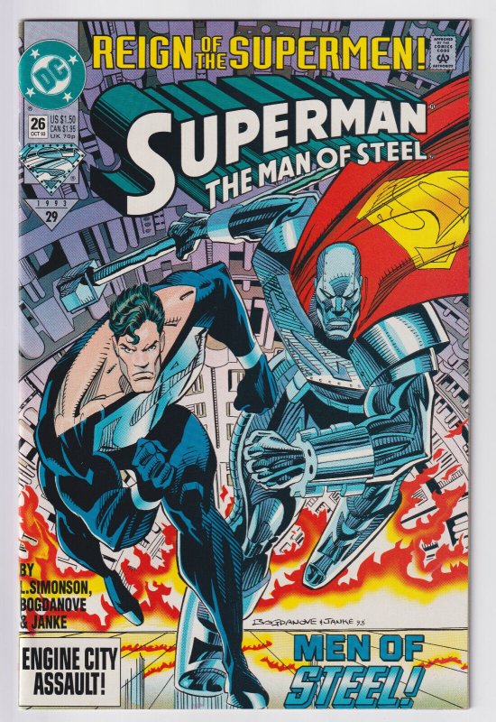 DC Comics! Superman The Man of Steel! Issue #24!