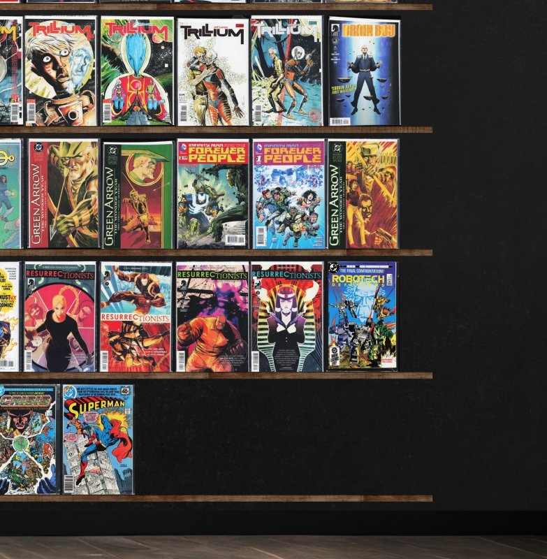 Huge Lot 160+ Comics with Old Man Hawkeye, Weapon H, Trillium & More!