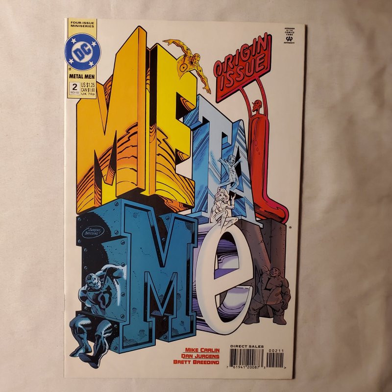 Metal Men 2 Near Mint-