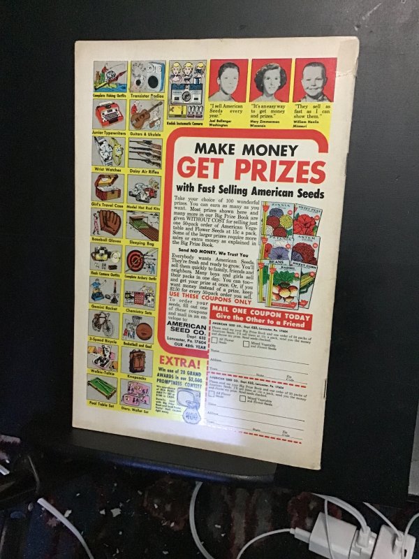 Superman #185  (1966) mid grade Achilles’ heel! First Boss Groon VG/FN Wow!