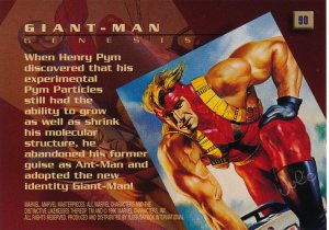 1996 Marvel Masterpieces #90 Giant-Man