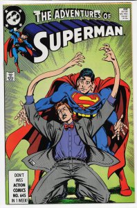 Adventures of Superman #458 Direct Edition (1989) Superman