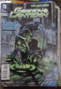 GREEN LANTERN #11  2012 DC the new 52  BLACK HAND RETURNS