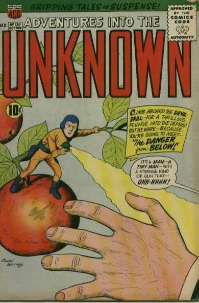 Adventures into the Unknown (1948 series) #120, Fine- (Stock photo)