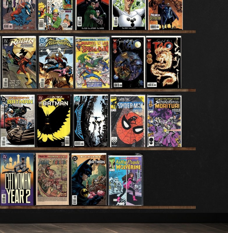 Huge Lot 130+ Comics with The Titans, Nightwing, G.I. Joe: Origins & More!