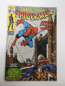 The Amazing Spider-Man #95 (1971) VG 1 in spine split, small moisture stains
