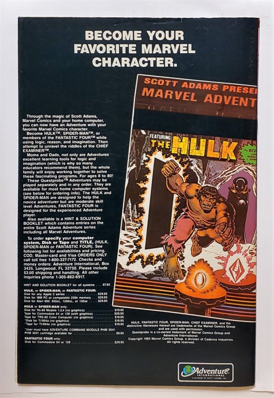 The Uncanny X-Men #203 (Mar 1986, Marvel) VF