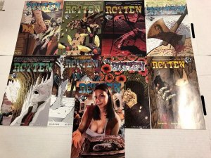 Rotten #1 2 3 4 5 6 7 8 9 Comic Book Set Moonstone 2009 