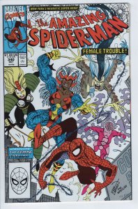 AMAZING SPIDER-MAN #340 - 8.5 - WP - VS Femme Fatales
