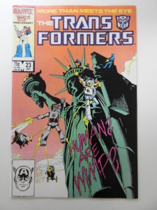 The Transformers #23 (1986) Sharp VF-NM Condition!