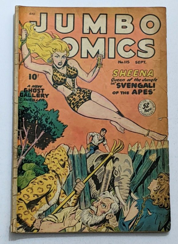 Jumbo Comics #115 (Sept 1948, Fiction House) Good 2.0 Jack Kamen  Matt Baker art 