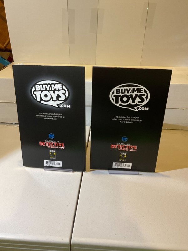 Detective Comics #1000 2019 buymetoys.com Migliari Virgin & Vintage Variant Set