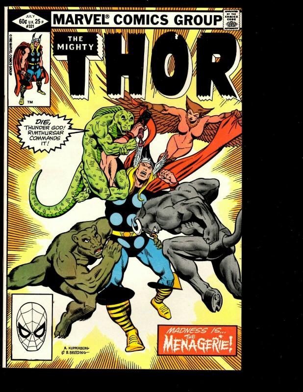 10 Thor Marvel Comics # 318 319 320 321 322 323 324 325 326 327 Spider-Man DS3